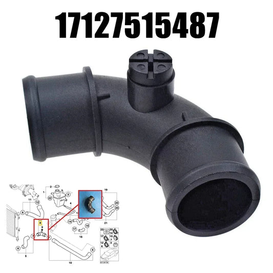 1× Radiator Hose Coolant Elbow Fits For BMW For Mini R50 R52 R53 2001-2006 17127515487 Car Accessories