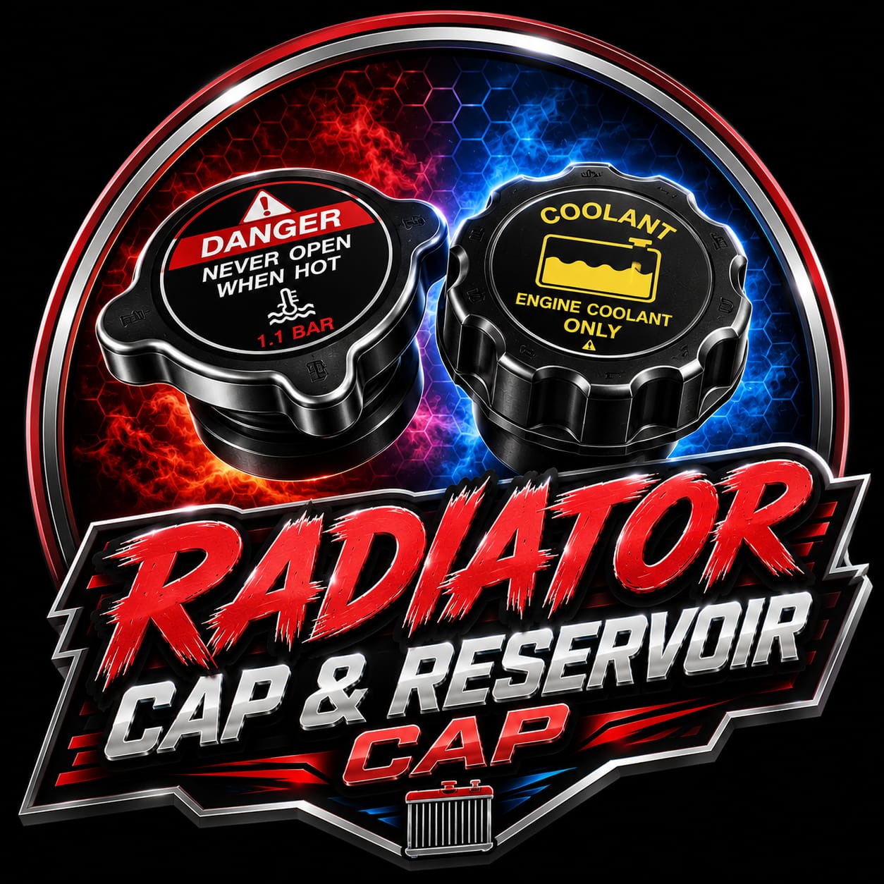 RADIATOR CAP & RESERVOIR CAP