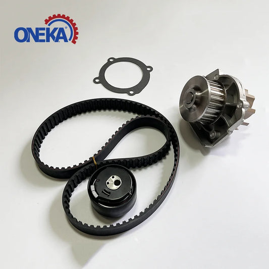 ONEKA Timing Belt Kit with Water Pump for Fiat 500 Bravo Doblo Egea Lancia Delta Opeal Comb1.4L