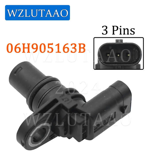 3Pins Engine Camshaft Position Sensor For Audi A4 A6 A5 A7 Q3 VW Golf GT Passat CC Yeti Sciricco Sharan 07L905163C 06H905163B