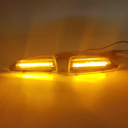 For Opel for Vauxhall Astra J K Crossland X Grandland Insignia B Zafira C LED Dynamic Turn Signal Light Side Fender Marker Lamp