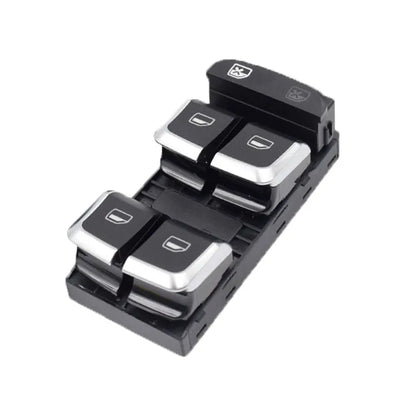 Red light 8VD 959 851 A 8VD 959 855A Chrome Side Window Regulator Lever Switch Window Glass Lifter Switch for Audi A3 8V