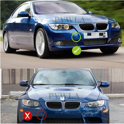 For BMW E92 E93  2008 2009 2010 2011 Primed Front Bumper Tow Eye Trim Cap Cover