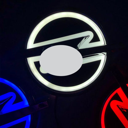 DC 12V 5D Car Illuminated Badge Led Light Auto Logo Lights Car Emblem for Opel White Red Blue