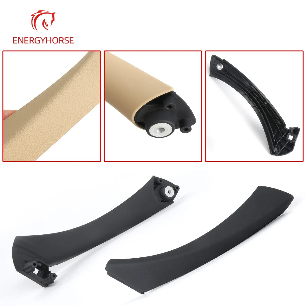 Car Interior Door Pull Handle With Cover Trim Replacement For BMW E90 3 Series 320 323 325 330 51417230850
