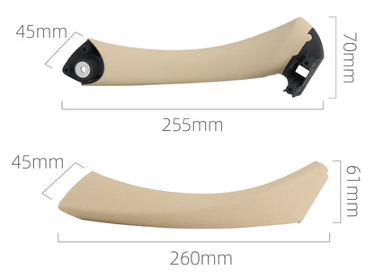 Car Interior Door Pull Handle With Cover Trim Replacement For BMW E90 3 Series 320 323 325 330 51417230850
