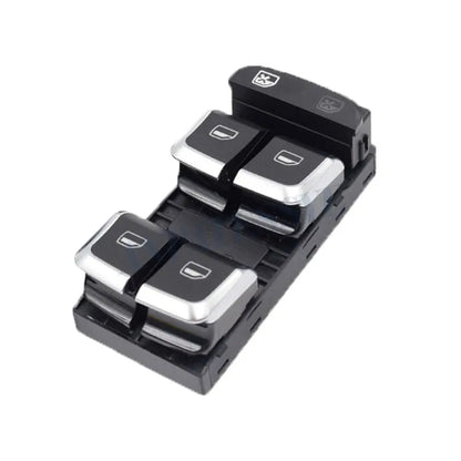 Red light 8VD 959 851 A 8VD 959 855A Chrome Side Window Regulator Lever Switch Window Glass Lifter Switch for Audi A3 8V