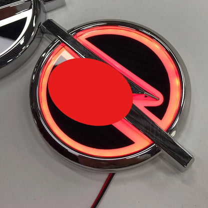 DC 12V 5D Car Illuminated Badge Led Light Auto Logo Lights Car Emblem for Opel White Red Blue