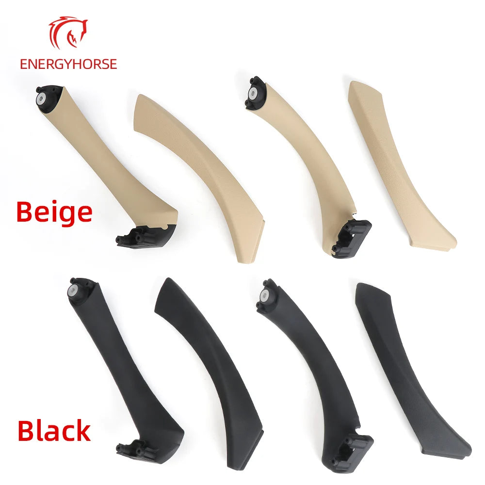 Car Interior Door Pull Handle With Cover Trim Replacement For BMW E90 3 Series 320 323 325 330 51417230850