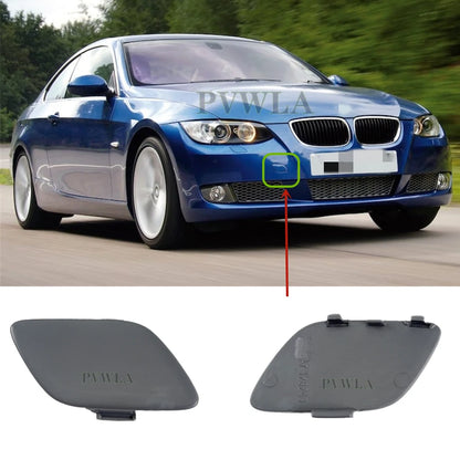 For BMW E92 E93  2008 2009 2010 2011 Primed Front Bumper Tow Eye Trim Cap Cover