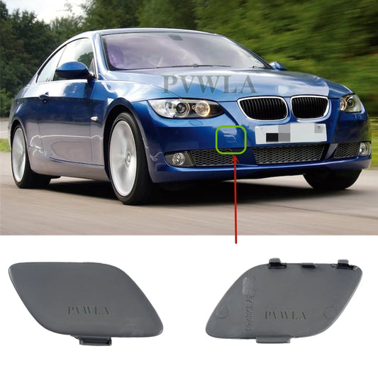 For BMW E92 E93  2008 2009 2010 2011 Primed Front Bumper Tow Eye Trim Cap Cover