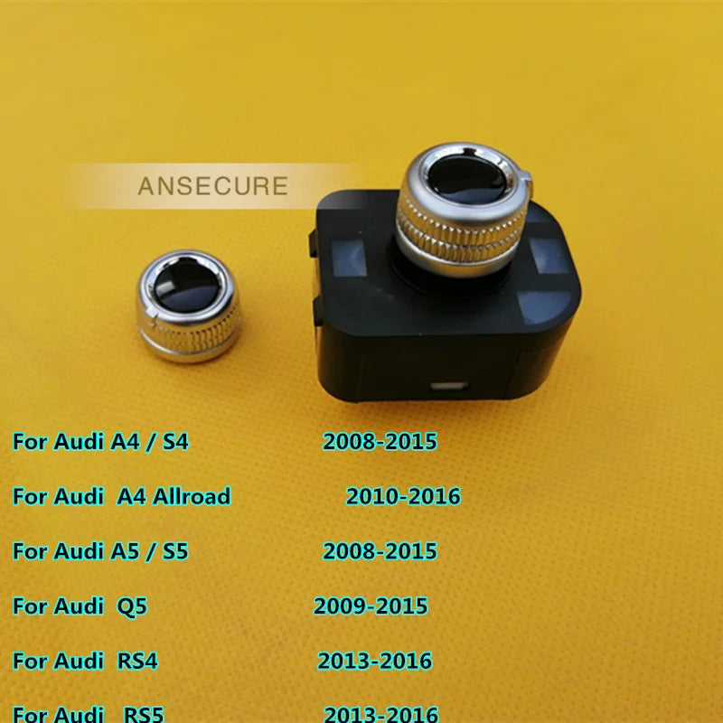 OEM Rear Mirror Knob Switch Mirror Adjustment Button  For  Audi A4  B8 S4  Q5 A5 S5   2008-2015  8K0959565E