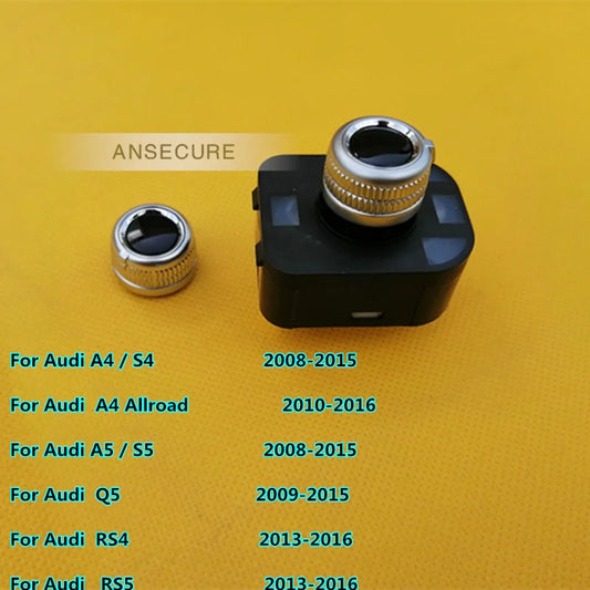 OEM Rear Mirror Knob Switch Mirror Adjustment Button  For  Audi A4  B8 S4  Q5 A5 S5   2008-2015  8K0959565E