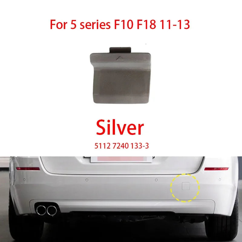 Rear Bumper Trailer Tow Eye Hook Cap Cover For BMW 5 series F10 F18 51127240133