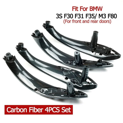 For BMW 3 Series F30 F80 F31 F32 F33 F34 F35 F36 2013-18 Interior Door Pull Handle Inside Panel with Cover Trim Car Asseccories