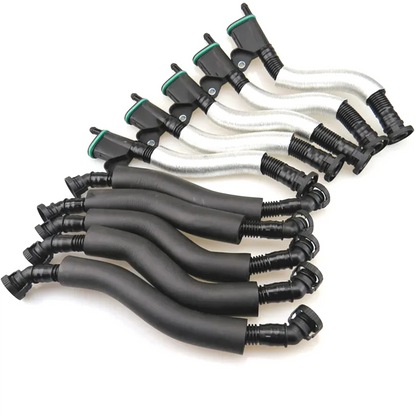 10Pcs PCV Oil Water Separator Vent Hose Combination for Q5 A3 A4 VW Passat Golf Seat Leon Toledo 06J103221B 06H103226A