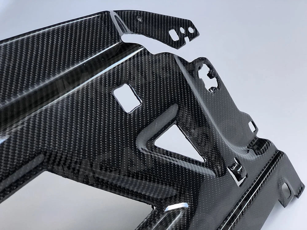JMCARCOOL Car Water Tank Upper Front Bumper Engine Hood Protector Cap Dry Carbon Fiber For BMW G87 M2 G80 M3 G82 G83 M4 2021+