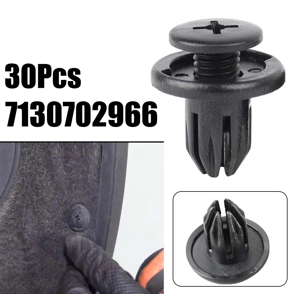 Secure and Easy Installation Inner Wheel Arch Liner Fastener Clips for BMW For Mini For Cooper R50 R52 Set of 30