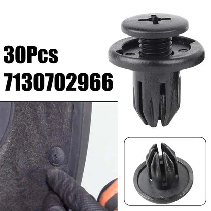 Secure and Easy Installation Inner Wheel Arch Liner Fastener Clips for BMW For Mini For Cooper R50 R52 Set of 30