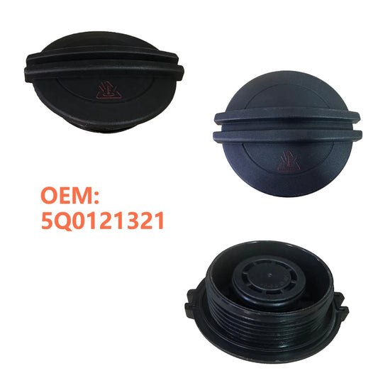 Engine Coolant Recovery Tank Cap for VW Beetle Caddy Golf AUDI A3 A4 A6 TT 5Q0121321