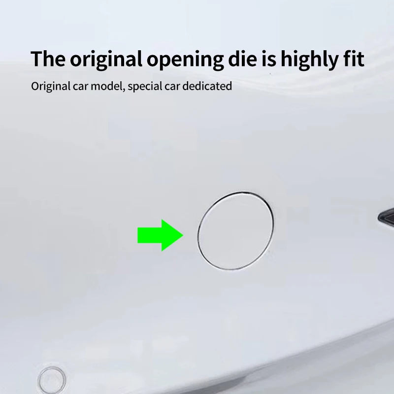 Auto Car Front Bumper Tow Hook Eye Cover Trim Trailer Cap Plug for Tesla Model 3 Automobiles Parts Accessories