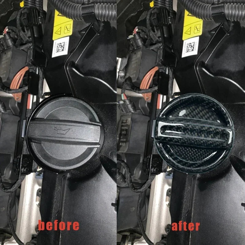 For BMW F01 F02 G11 G12 G01 G02 G05 G06 G07 G80 G82 F80 F82 F90 G20 Expansion Tank Cap Carbon Fiber Coolant Recovery Radiator