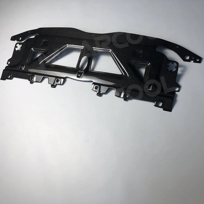 JMCARCOOL Car Water Tank Upper Front Bumper Engine Hood Protector Cap Dry Carbon Fiber For BMW G87 M2 G80 M3 G82 G83 M4 2021+