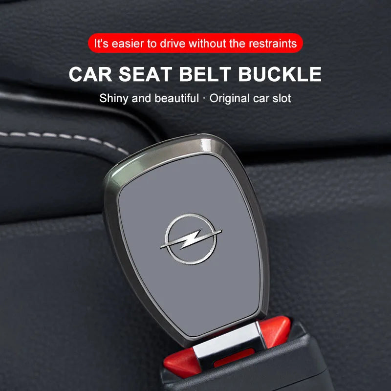 1Pcs Car Safety Seat Lock Buckle Car Seat Belt Clip Extension Plug Clip For Opel Corsa Astra Insignia Vectra Zafira Meriva Mokka