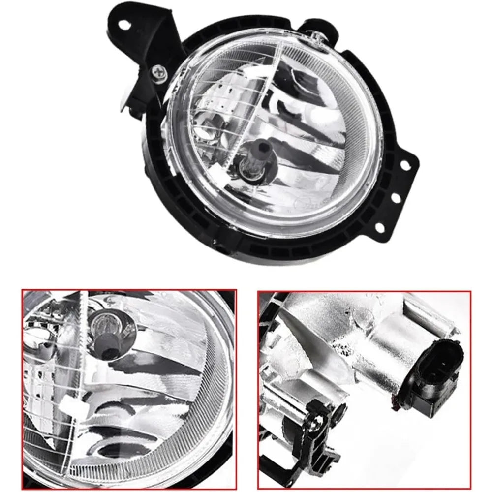 For BMW Mini Cooper R55 R56 R57 R58 R59 2006-2014 Front Bumper Fog Light Driving Lamps Cover  63172751295