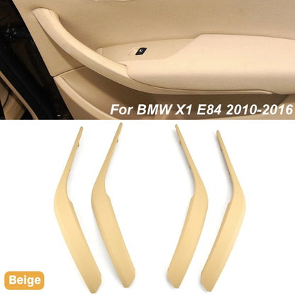 Upgraded Car Left Right Interior Door Armrest Pull Handle Outer Cover Trim For BMW X1 E84 2010-2016