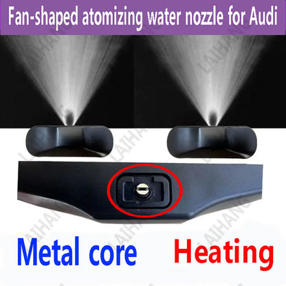 Heated Spray Glass Water Nozzle For Audi A1 8X A3 8V A4 B8 A6 C7 C8 A7 C7 A8 Q3 Q5 Q7 Windscreen Washer Jet Water Spray Nozzles
