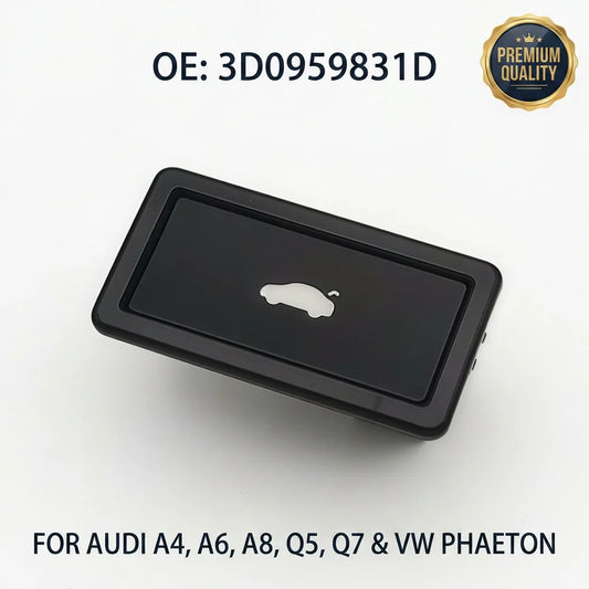 Tailgate Boot Trunk Lid Release Switch 3D0959831D for Audi A4 S4 A6 S6 A7 A8 Q5 Q7 for VW Phaeton 4-Pin 3D0 959 831 D