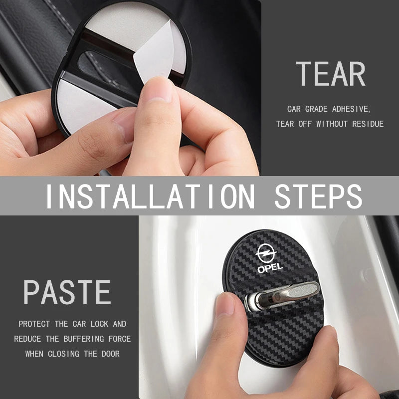 Car Body Interior Anti Rust Water Proof Door Lock Keys Buckle For Opel Astra G H J K F Corsa D Zafira B Insignia Mokka Regal