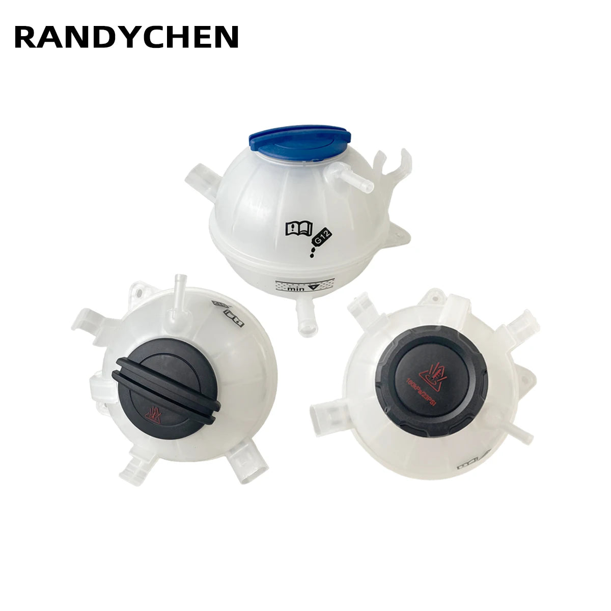 Engine Coolant Expansion Tank With Cover Cap For VW Golf 5 6 Passat B6 B7 CC Jetta A5 MK5 Tiguan 5N Skoda Octavia 2 A5 1K0121407
