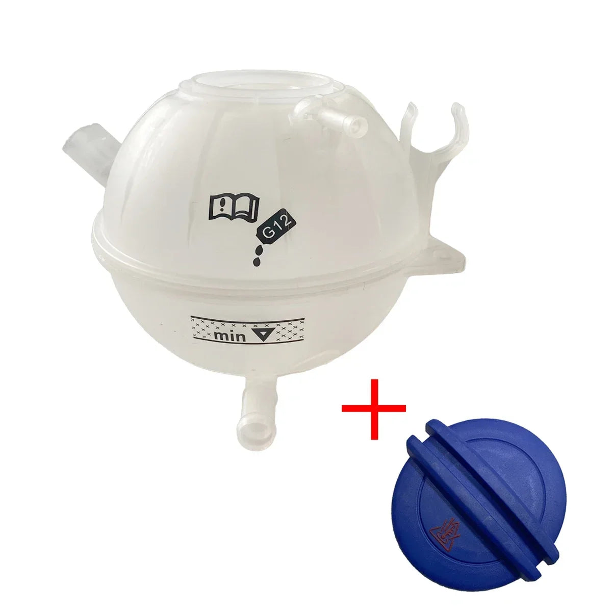 Engine Coolant Expansion Tank With Cover Cap For VW Golf 5 6 Passat B6 B7 CC Jetta A5 MK5 Tiguan 5N Skoda Octavia 2 A5 1K0121407