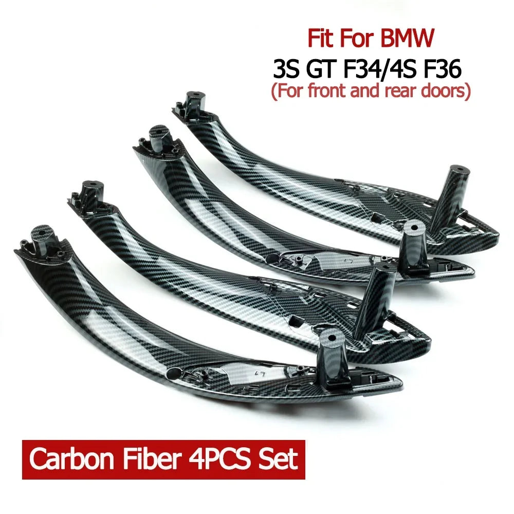 For BMW 3 Series F30 F80 F31 F32 F33 F34 F35 F36 2013-18 Interior Door Pull Handle Inside Panel with Cover Trim Car Asseccories