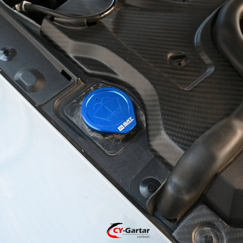 Engine Oil Radiator Water Tank Cap Coolant Cap Heat Exchange Cap Cover Trim Coolant Brake Fluid Cap For BMW M2 G87 M3 G80 M4 G82