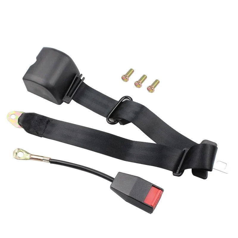 3-point car fully automatic retractable self-locking seat belt assembly accessories for passenger buses school buses and trucks