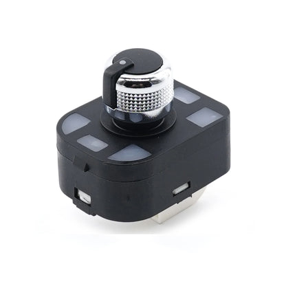SORGHUM Chrome Side Mirror Rear View Control Switch Knob 4F0959565A 4FD959565A For AUDI A1 A2 A3 A4 S4 B6 A6 S6 A8 R8 Q7 TT