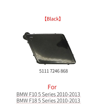 For BMW F10 F11 Car Front Bumper Tow Hook Cover Cap Black For BMW 5 Series 2010-2013 520 523 525 528 530 535 51117246868