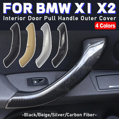 2/4pcs Car Interior Handle Inner Door Armrest Panel Pull  For BMW X1 X2 F48 F49 51417417513 High Quality Car Inner Door Handle