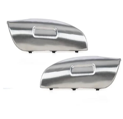 Car Front Bumper Stainless Steel Plastic Tow Hook Cover Trailer Hauling Eye Cap Lid For Porsche Cayenne 957 2007 2008 2009 2010