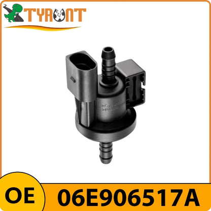 1PCS 06E906517A TYRNT Fuel Vapor Canister Purge Valve For Audi A4 A5 A6 A8 Q7 R8 TT VW EOS Golf Passat Polo Octavia Seat