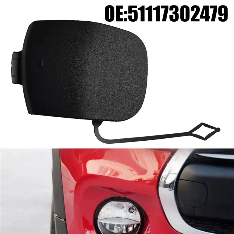 For Mini F55 F56 F57 2014-2020 Car Front Towing Eye Cover Flap 51117302479