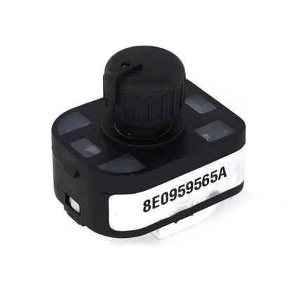Sorghum Side Mirror Switch Control Adjust Knob with Floding For AUDI A3 A4 S4 B6 B7 A6 S6 C6 TT SEAT Exeo 8ED959565A 8E0959565A