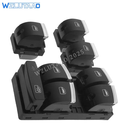 4F0959851H 4F0959855B Master Window Switch Control Button For Audi A3 S3 SP 2009-2013 Q7 2010-2015 RS3 SP 2011-2013