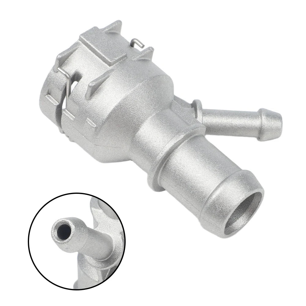 Engine Bay Aluminium Coolant T-Joint Fitting for Golf 2010-2014 For Jetta 2005-2018 For Passat 2006-2013 1K0122291C