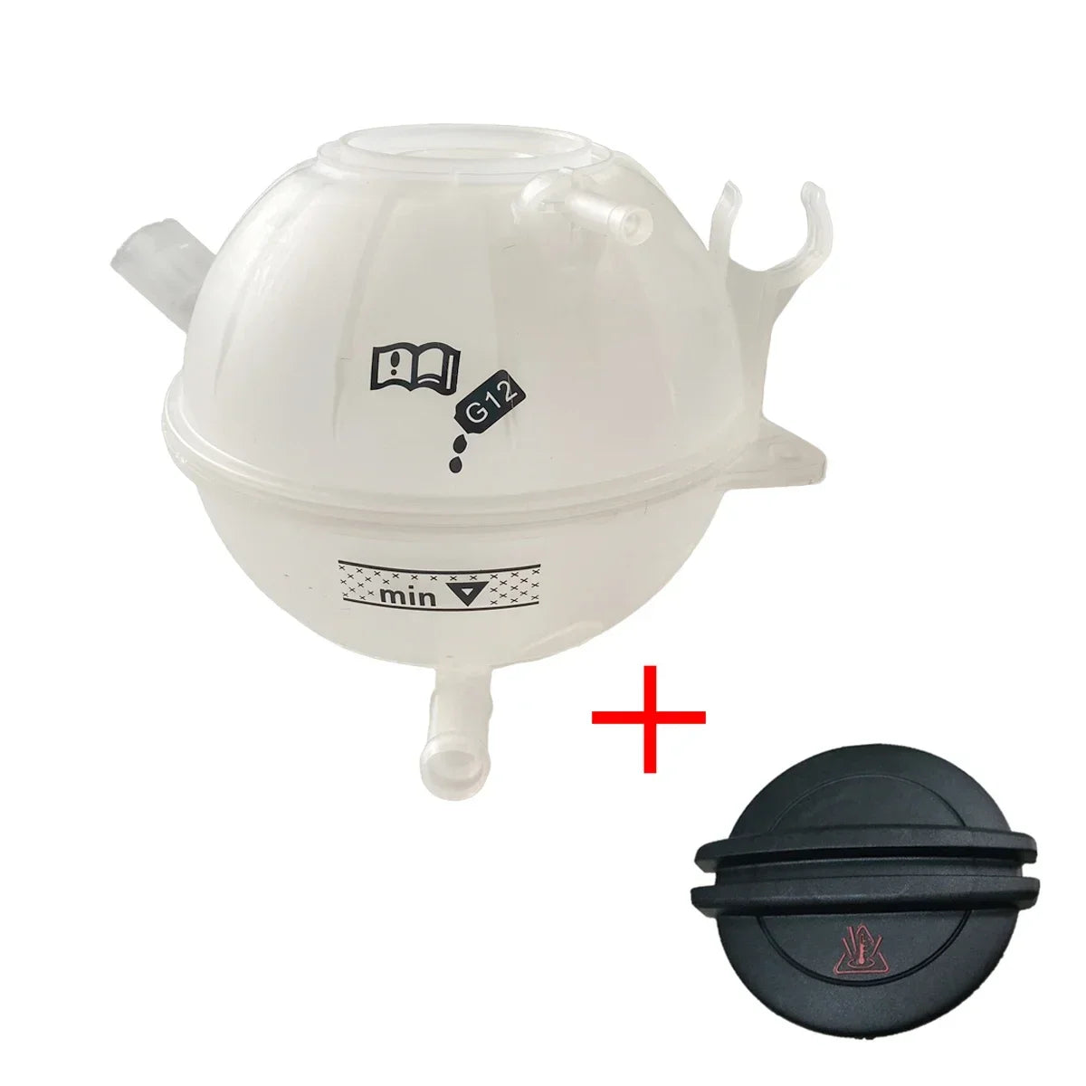 Engine Coolant Expansion Tank With Cover Cap For VW Golf 5 6 Passat B6 B7 CC Jetta A5 MK5 Tiguan 5N Skoda Octavia 2 A5 1K0121407