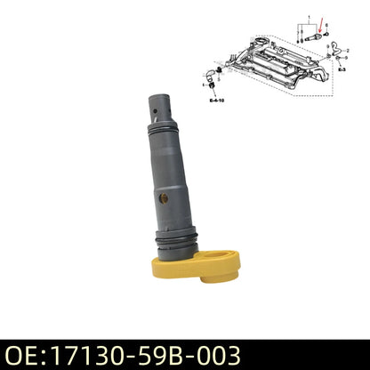 17130-59B-003 PCV Valve For Honda 2016-2021 Civic TURBO 2017-2021 CR-V 2018-2022 Accord Positive Crankcase Ventilation Valve
