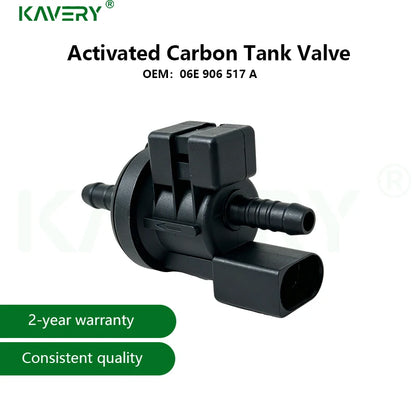KAVERY For 1pc 06E906517A Vapor Canister Purge Solenoid Valve Fit Audi A3 A4 A6 Q7 A8 Jetta Golf MK6 0280142431 Car Accessories